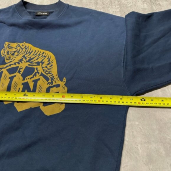 Casual Anine Bing Tiger Print Long Sleeve Hoodies Sweatshirt Unisex Pullover Top - Picture 3 of 5